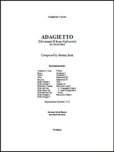 Adagietto Concert Band sheet music cover